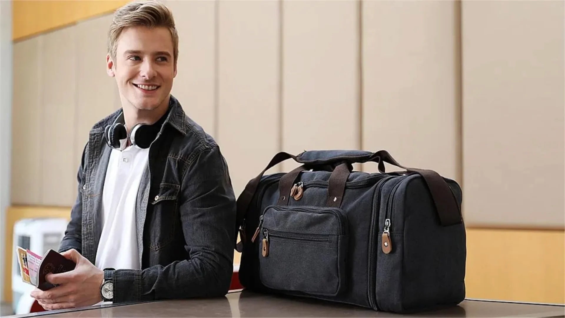 Gonex Canvas Duffle Bags