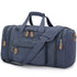 Gonex denim blue canvas duffle bag