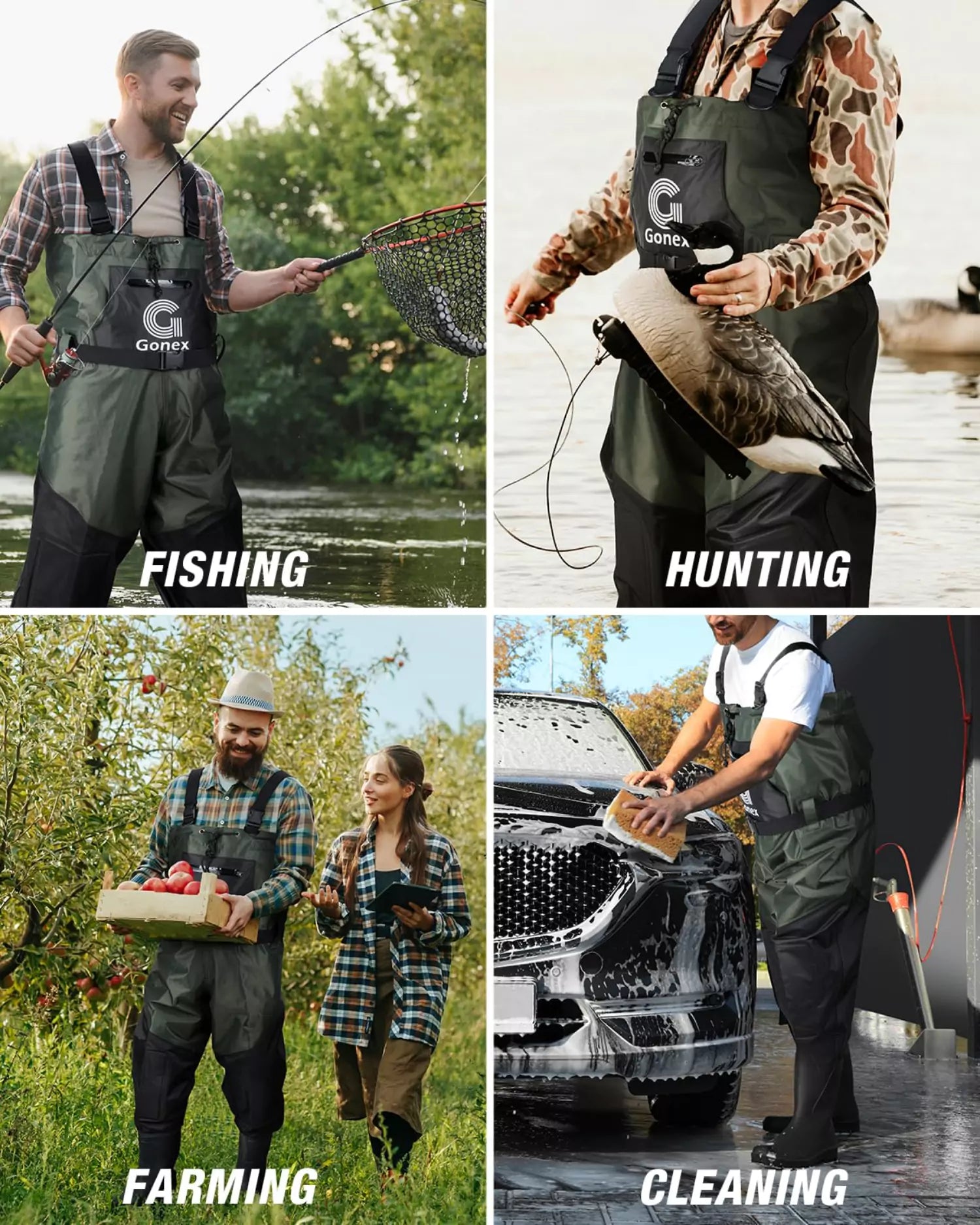 Duck waders application