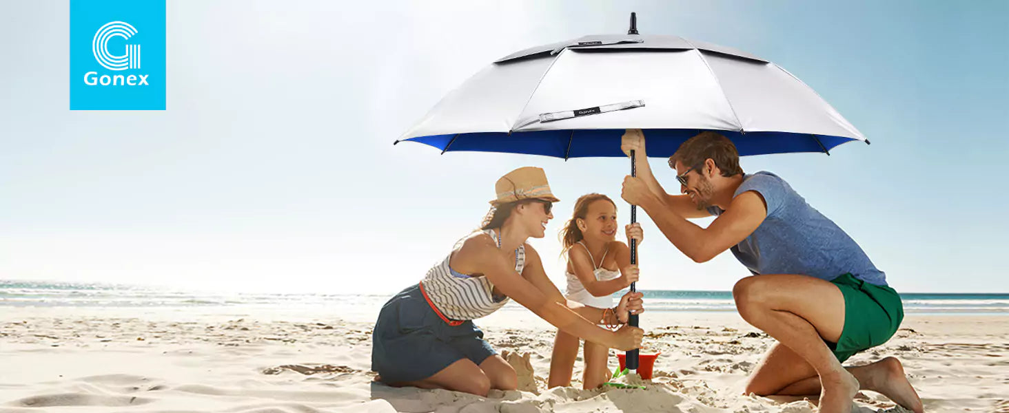 Gonex 80 inch large golf umbrella