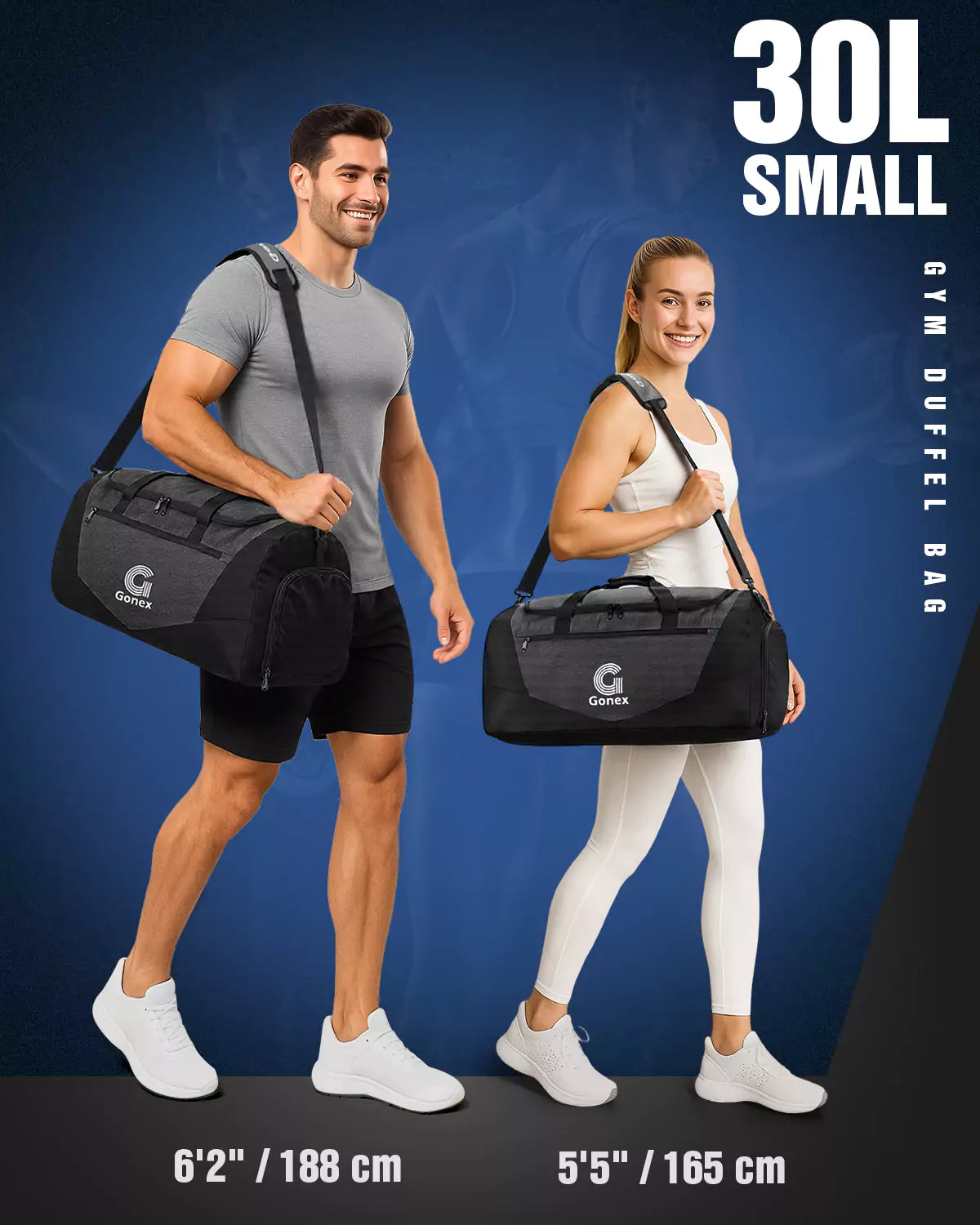 30l gym bag for men