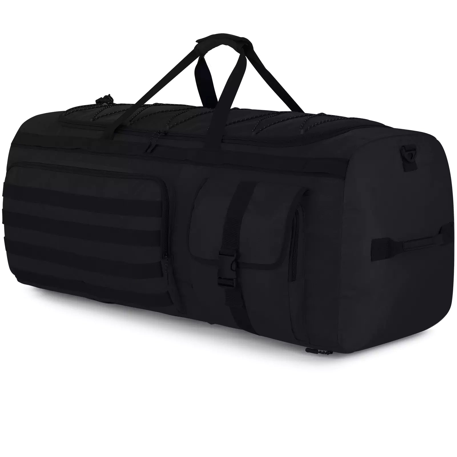 Gonex 130L black male gym bag