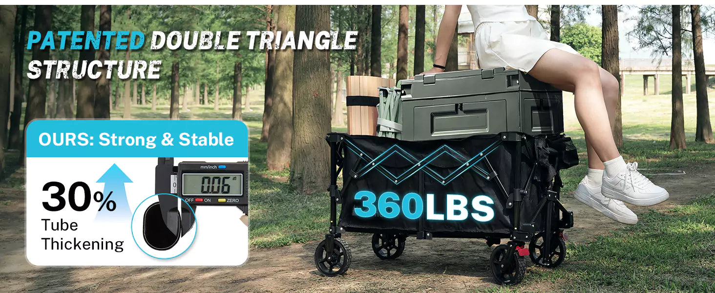 Gonex patened patented double triangle structure shopping carts for groceries
