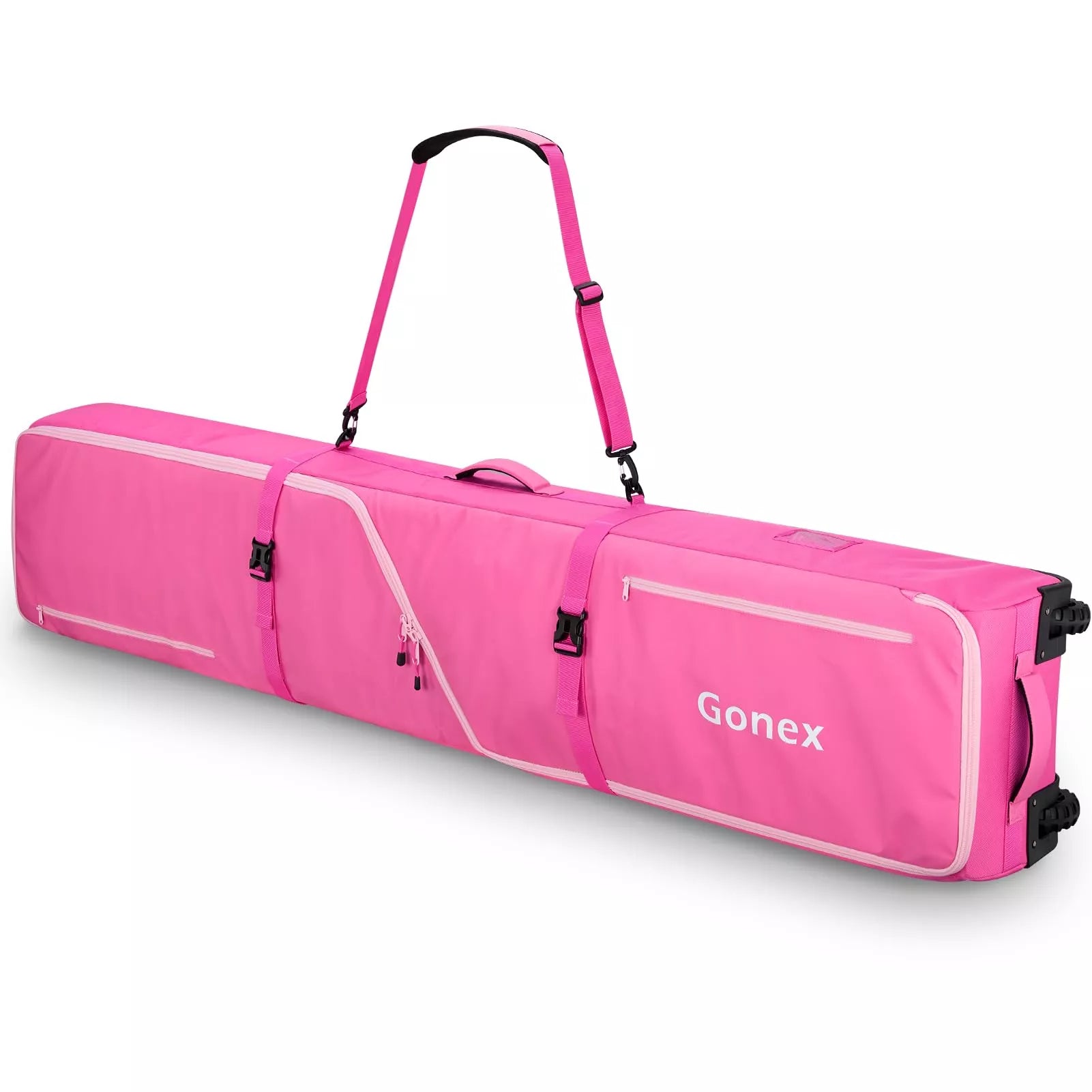 Gonex snowboard travel bag pink