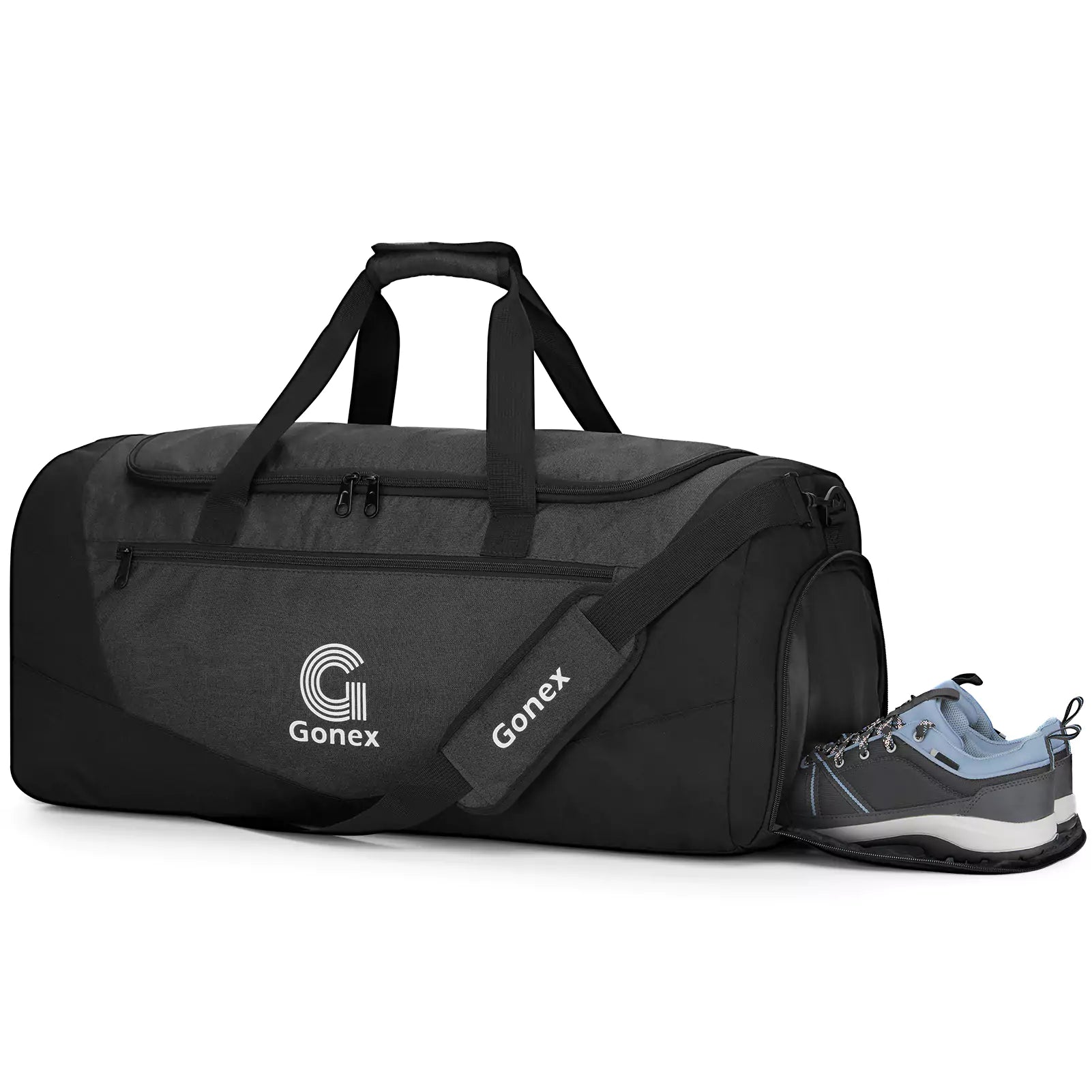 Gonex sports bag with shoe compartment