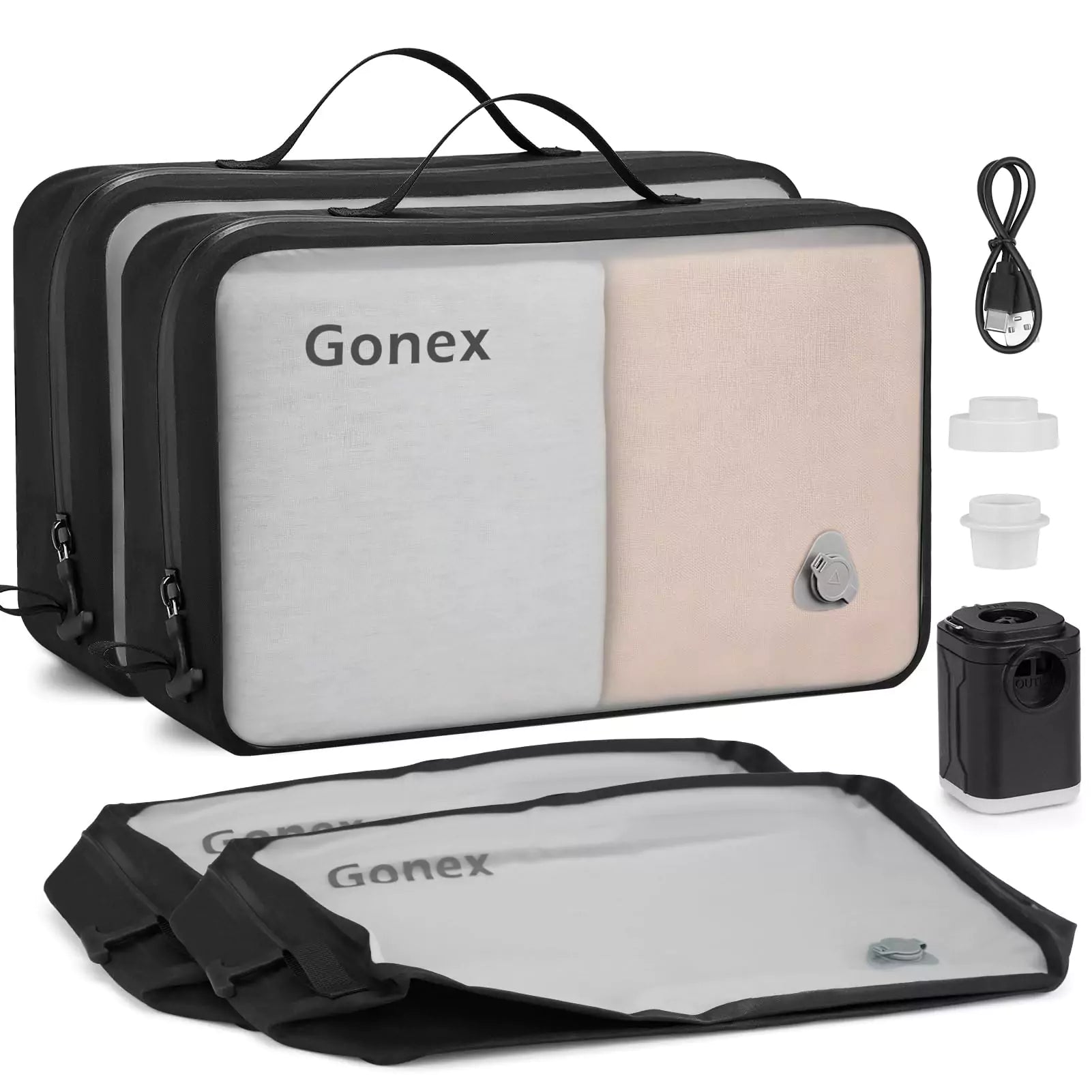 Gonex storage bags that vacuum 2 pcs