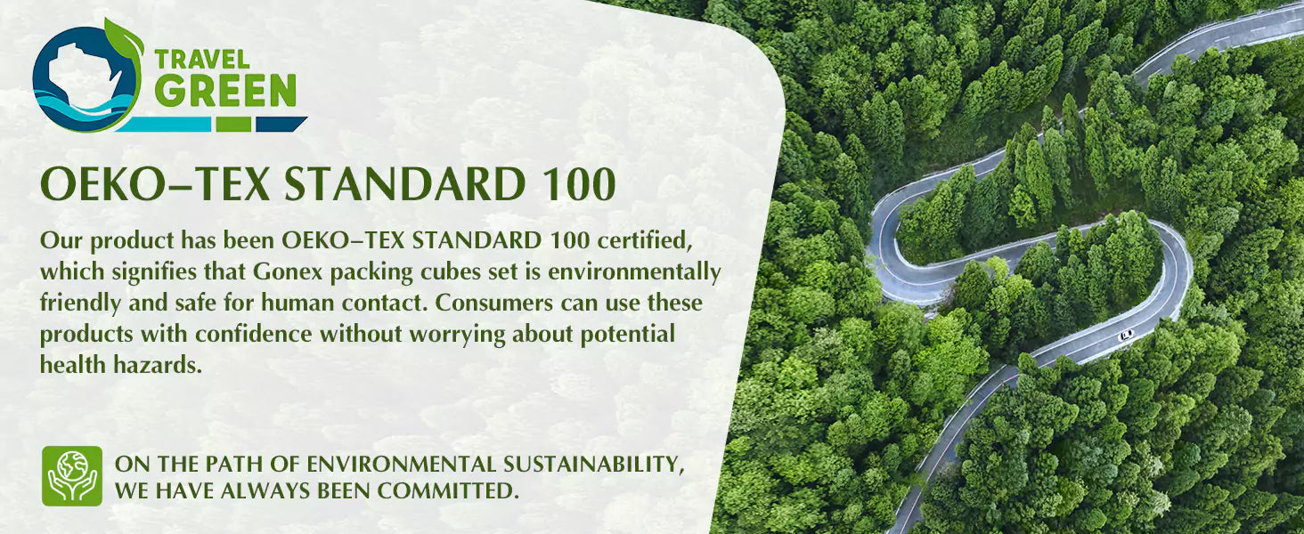 Gonex travel green standard certification