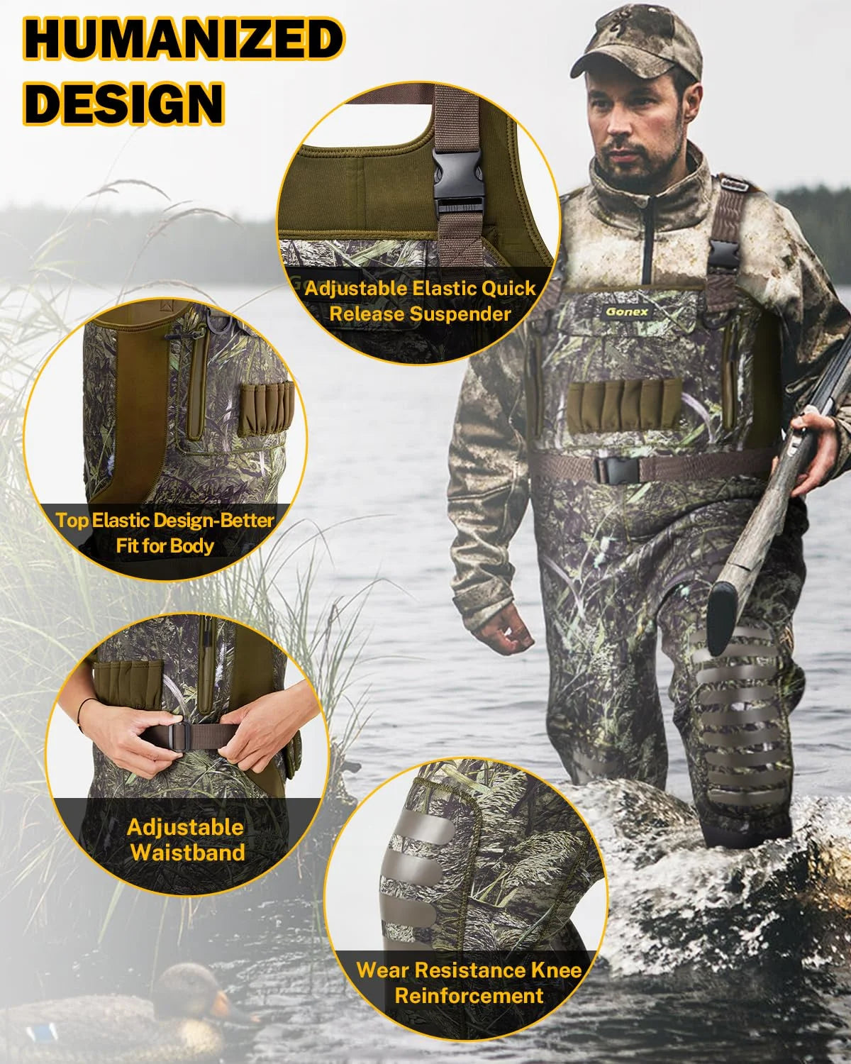 breathable waders for duck hunting