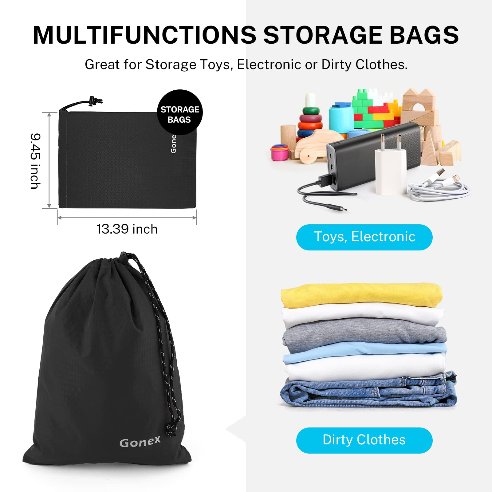 multifunctional storage bags