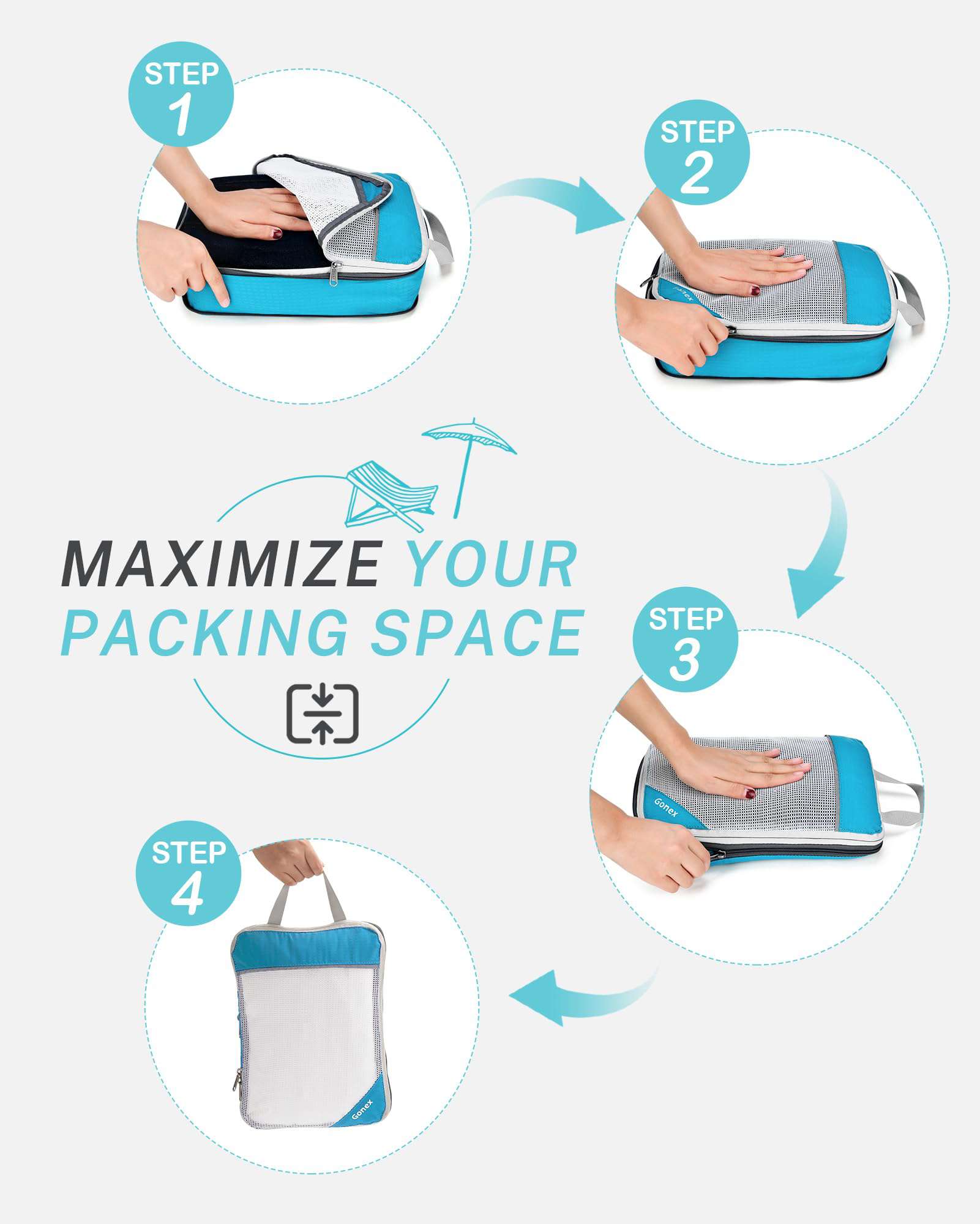 packing using packing cubes