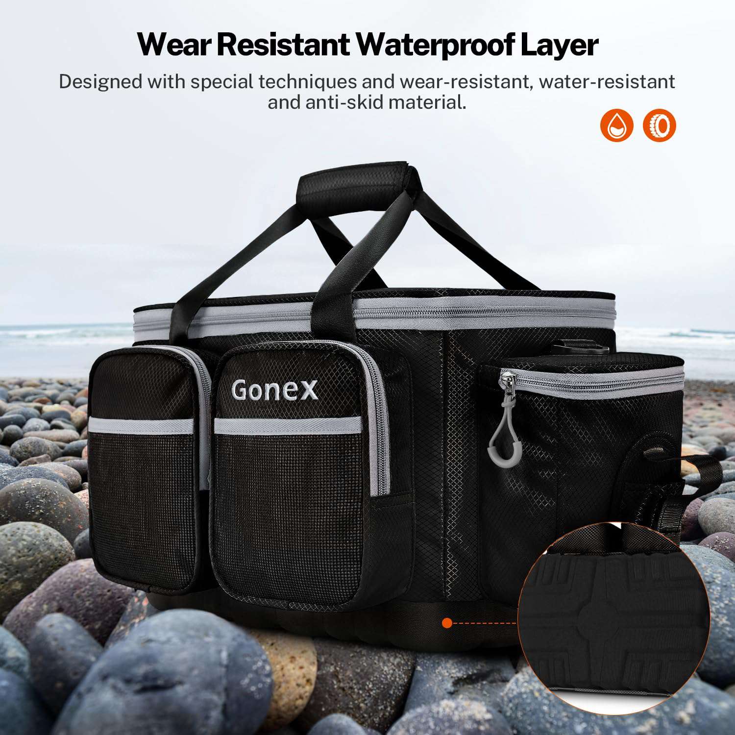 waterproof tackle bag