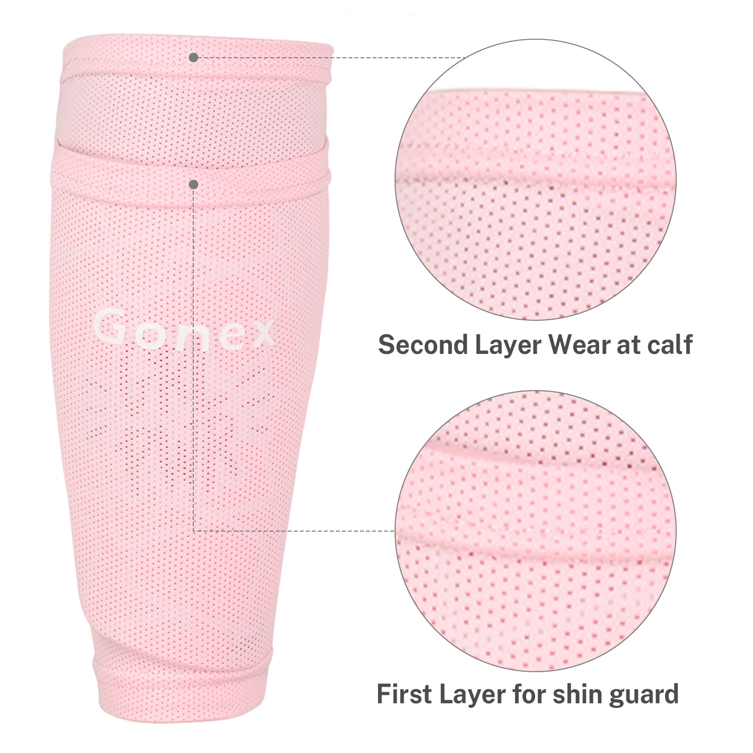 Gonex Soccer Shin Guards for Kids Adult