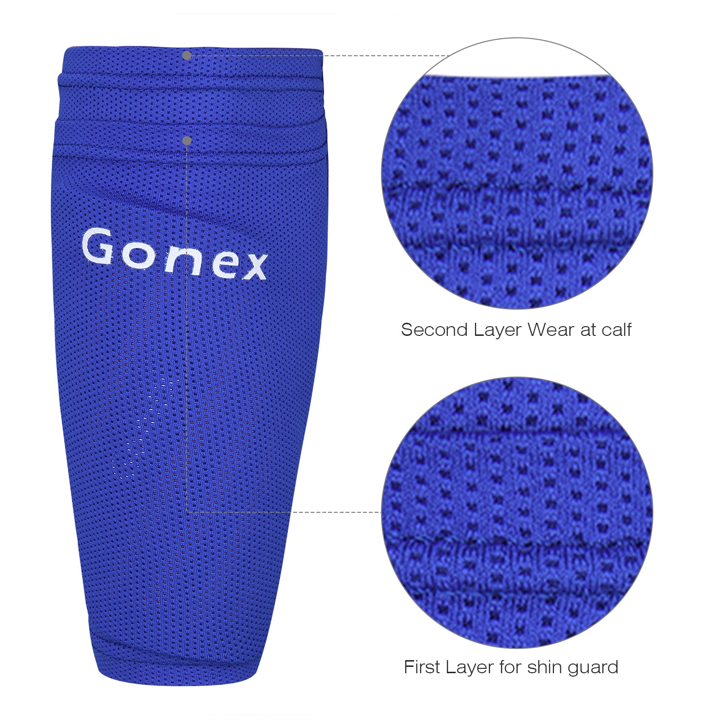 Gonex Soccer Shin Guards for Kids Adult