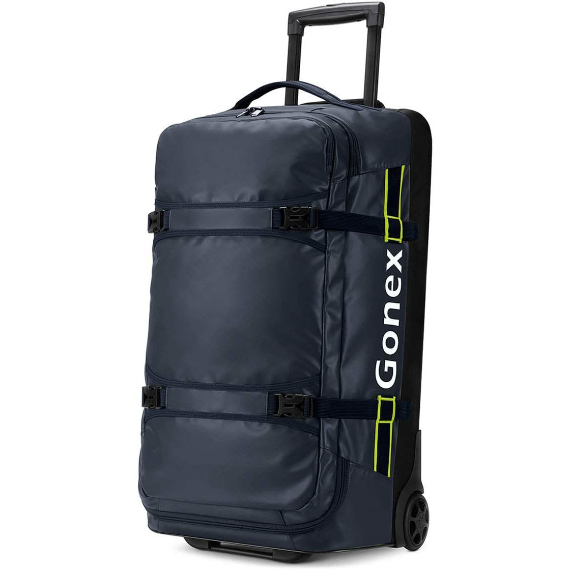 outdoor gear koffer 70l Gonex 25 Inch Rolling Duffle Bags with Wheels