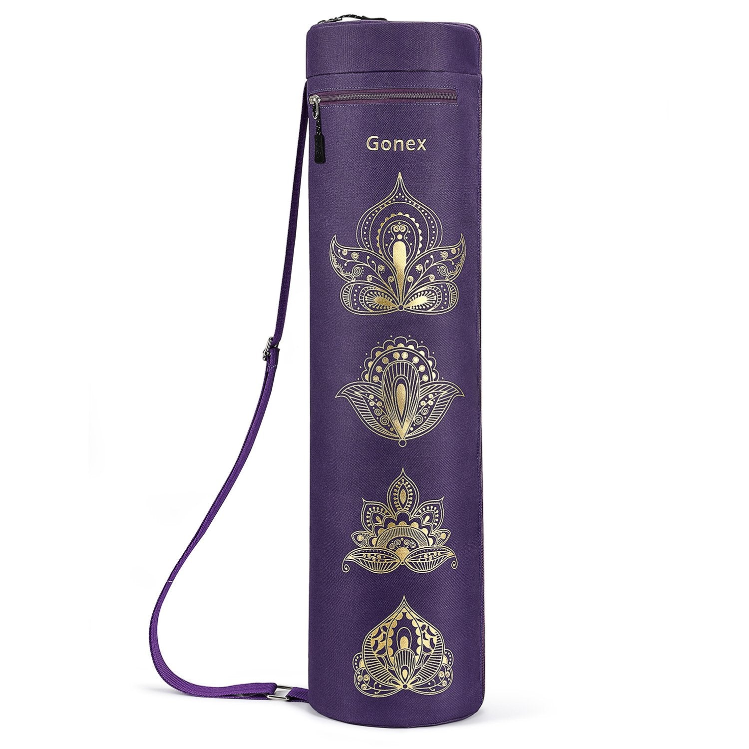 Gonex FullZip Yoga Mat Bag with 2 Cargo Pockets