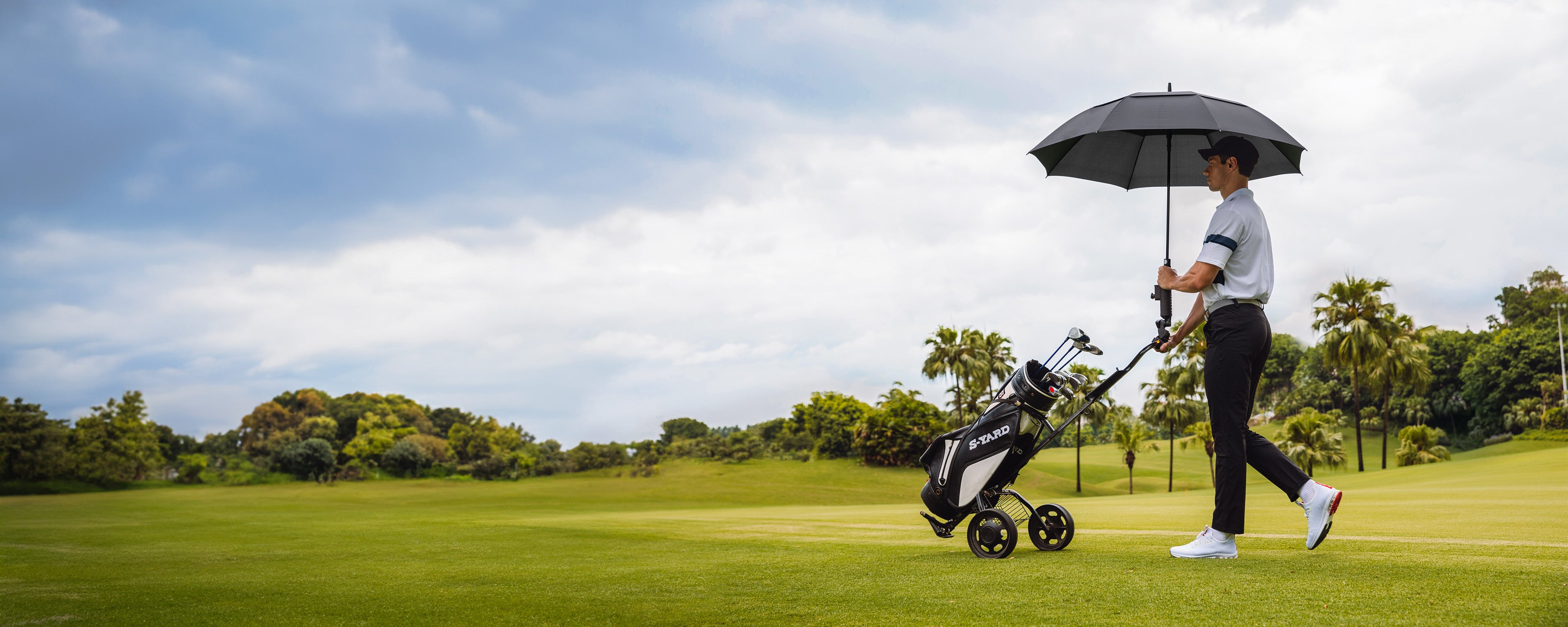 Top-Rated Double Canopy Golf Umbrellas | Gonex Large Golf Umbrella