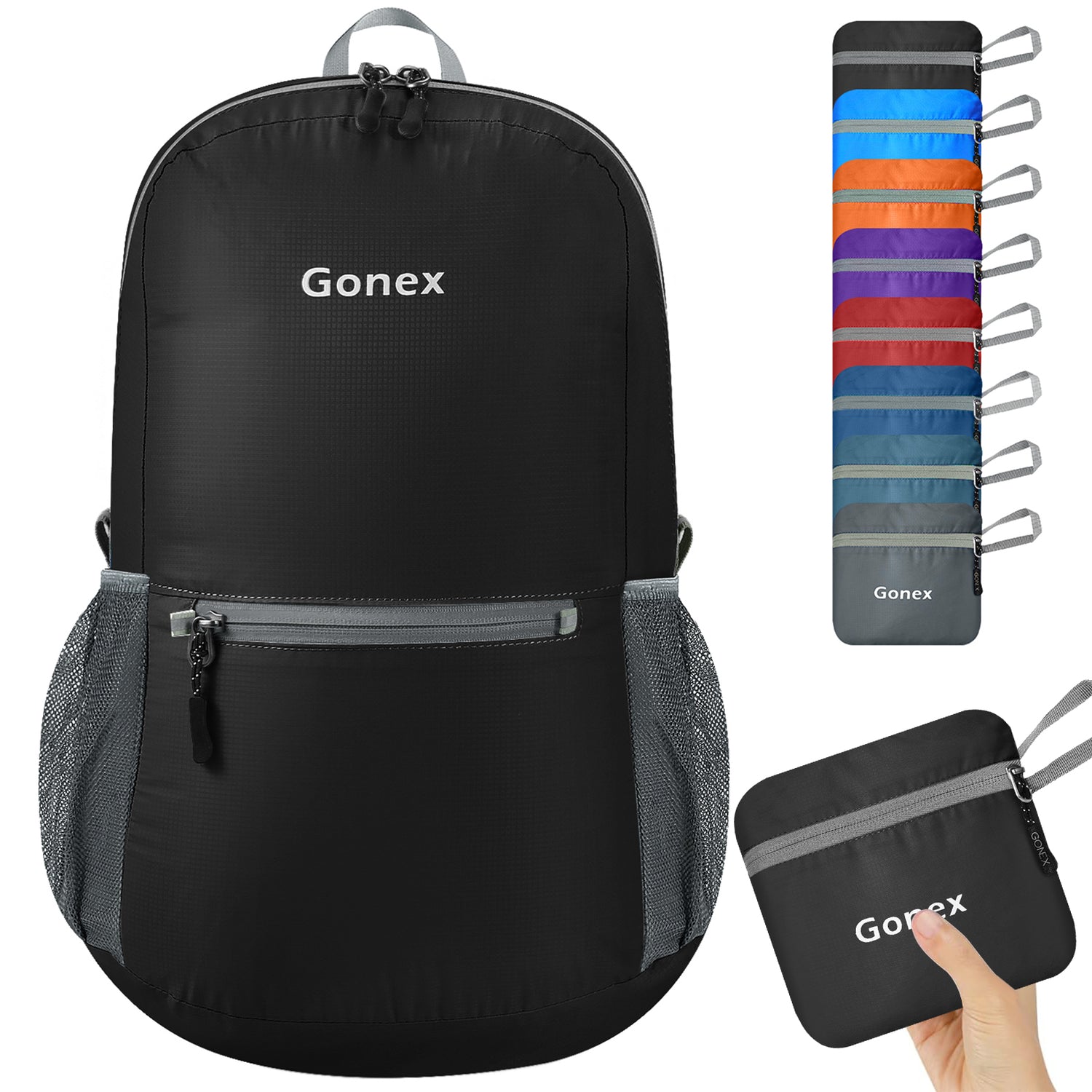 Gonex 20L Leichter, verpackbarer Wanderrucksack Praktischer Tagesrucksack