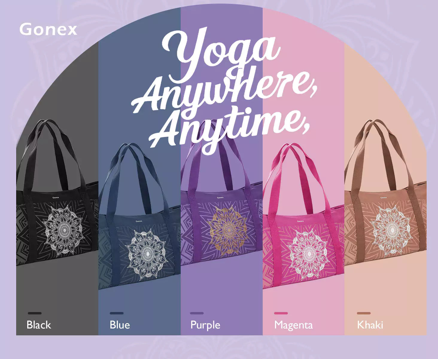 Best gonex yoga mat bag