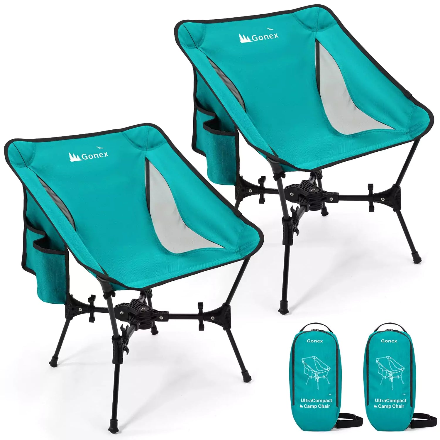 Gonex Portable Camping Chair | Supports 330lbs Folding Outdoor Chair Gonex Portable Camping Chair | Supports 330lbs Folding Outdoor Chair