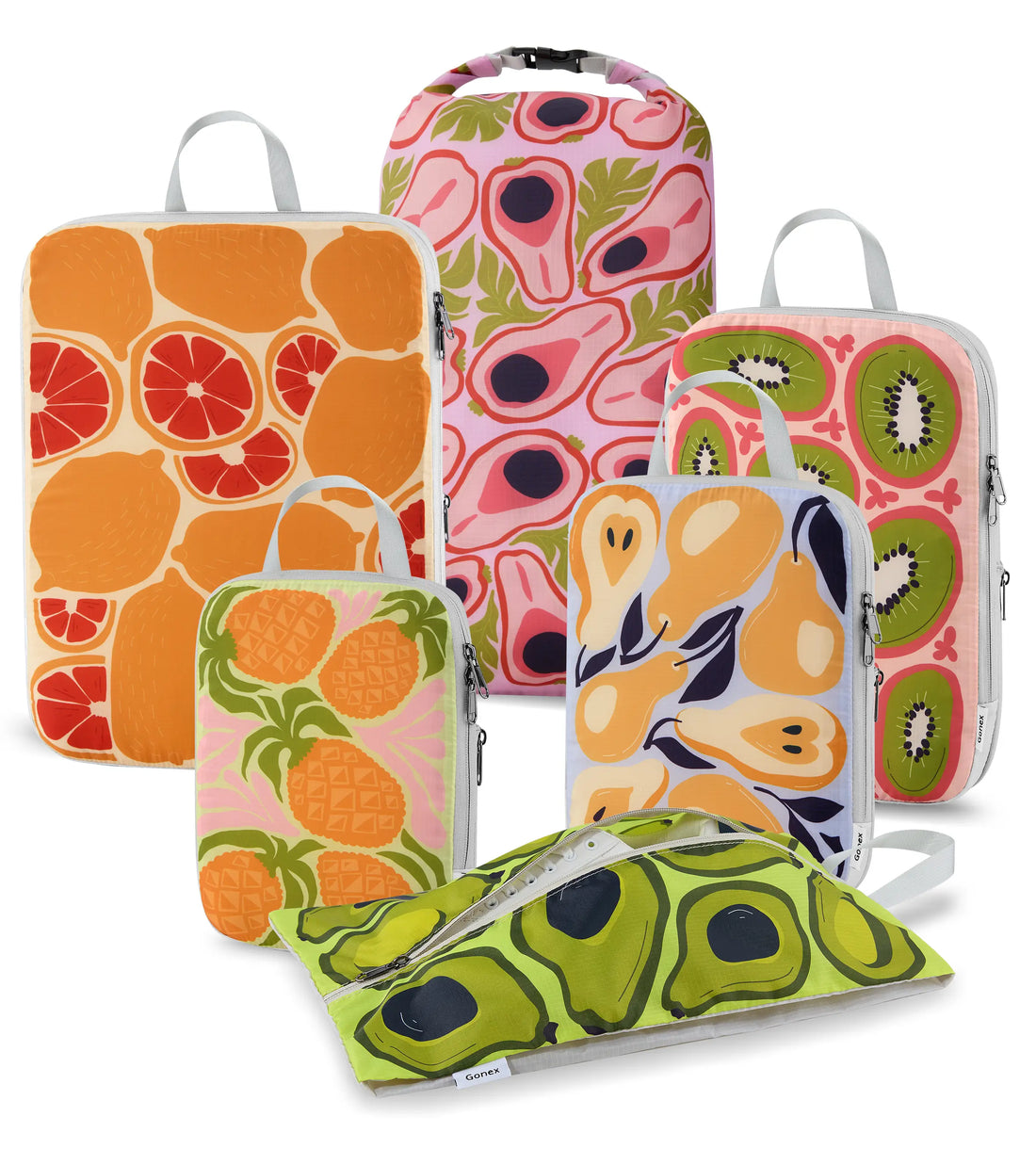 Gonex fruit compression packing cubes