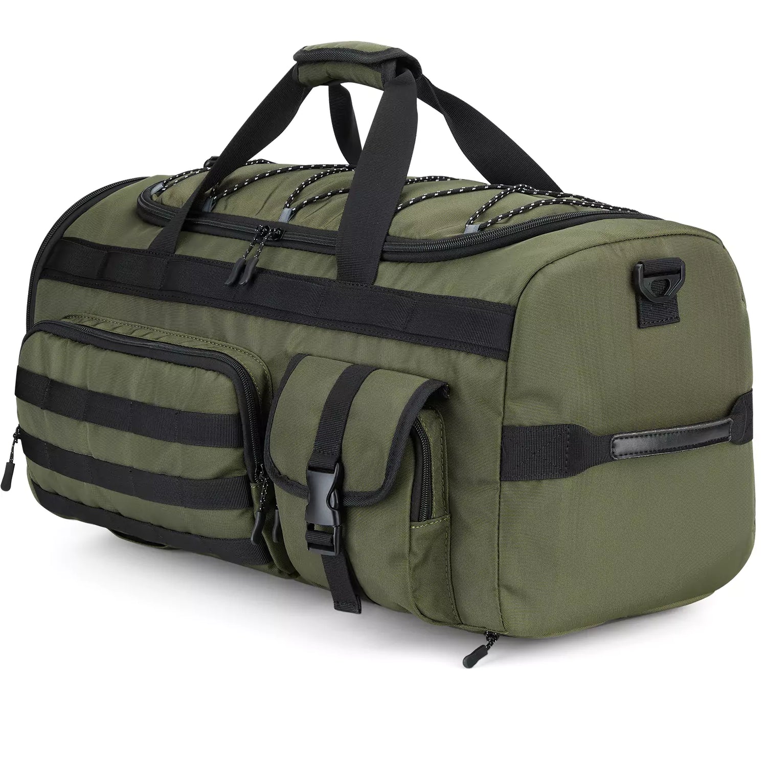 convertible duffel carry on travel bag Gonex 3-in-1 Convertible Travel Duffel Backpack with Shoe Compartment 45L/90L/130L