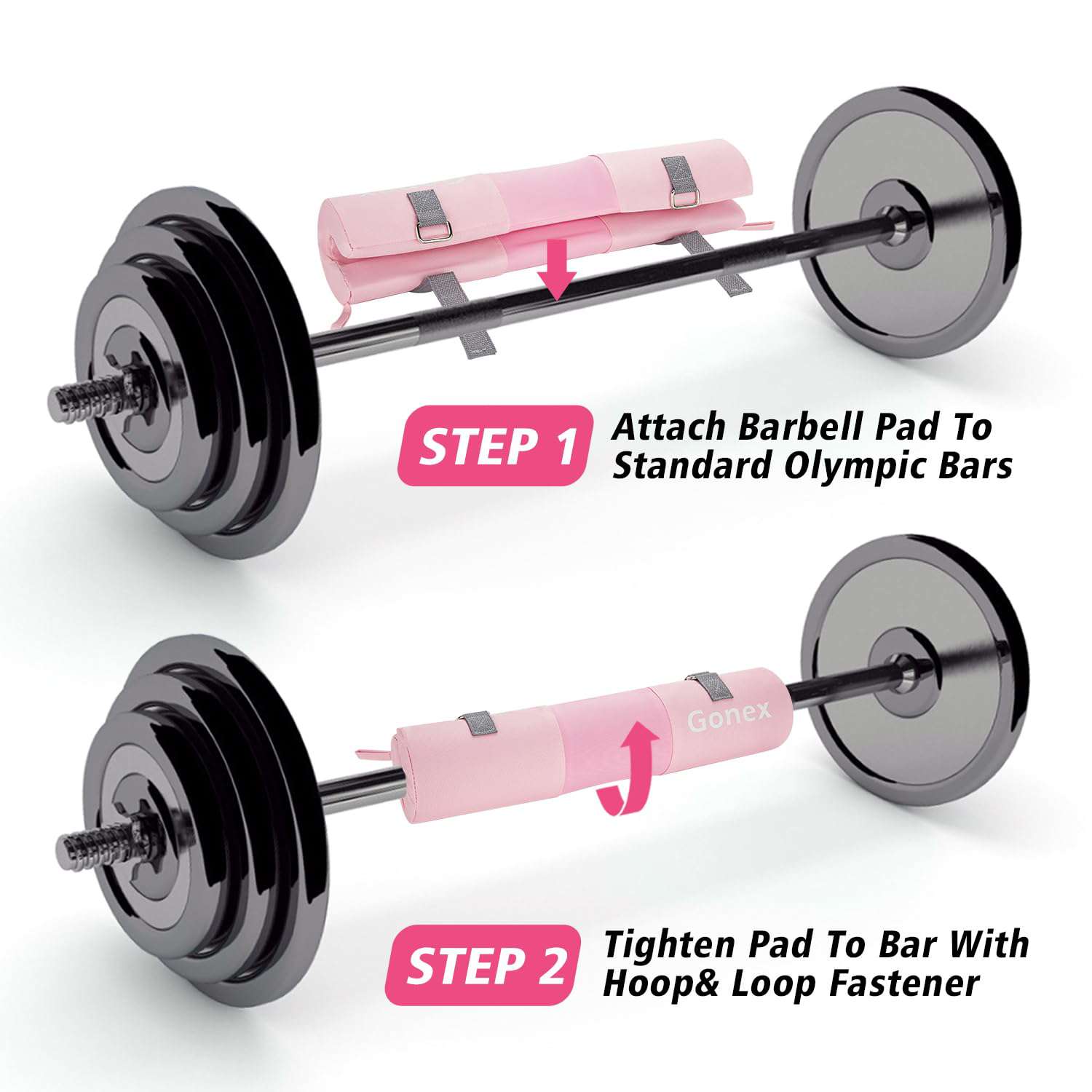 How to use barbell pad