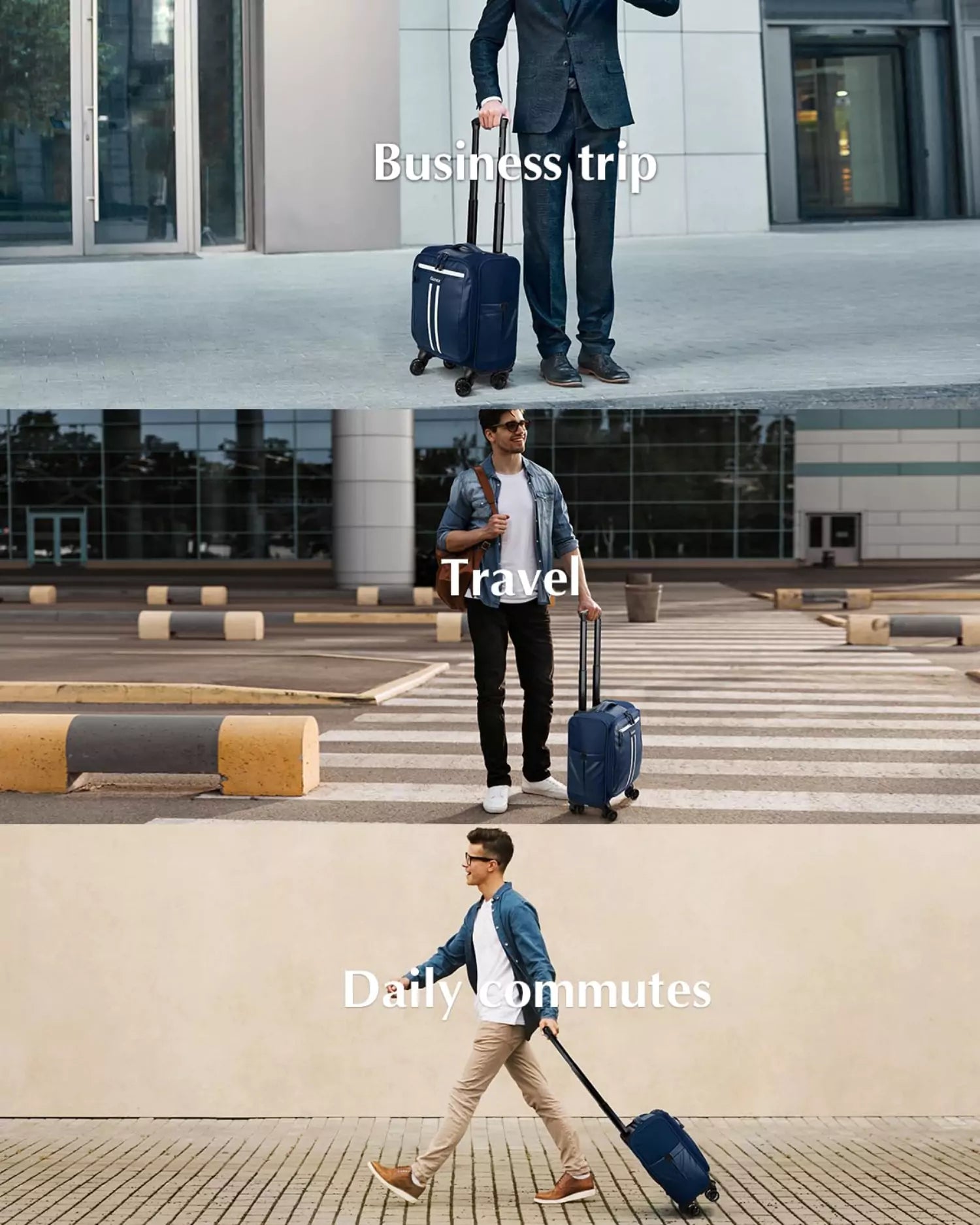 Gonex luggage roller carry on applications