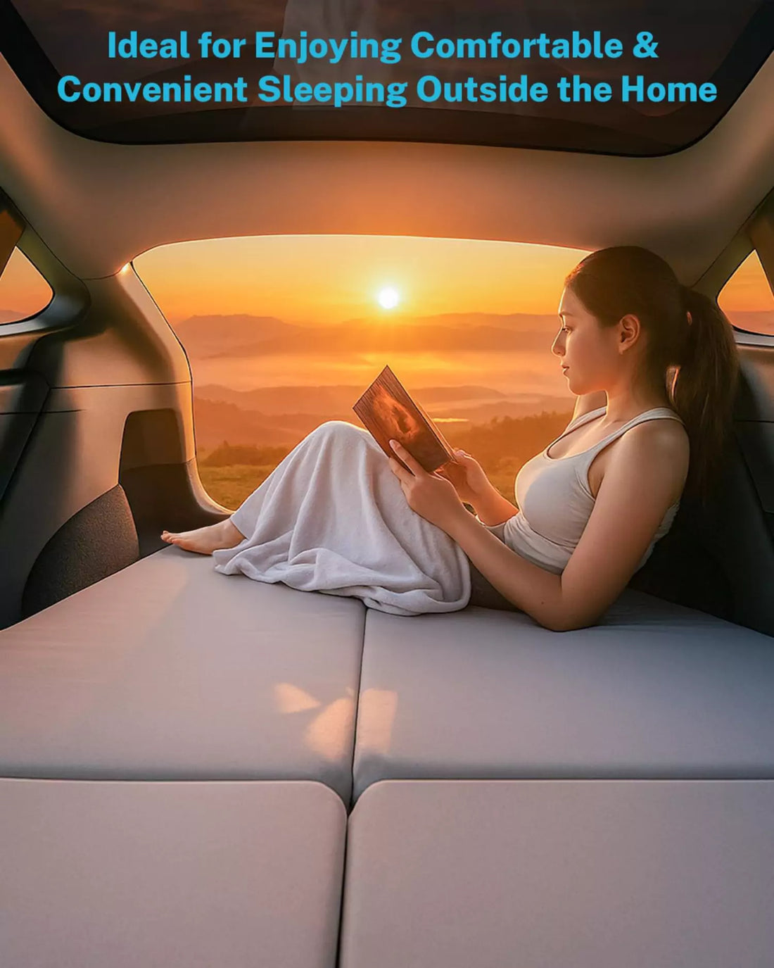 Memory foam for mattress ideal for convenient sleeping outside the home