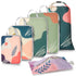 Minimalist Illustration Compression Packing Cubes