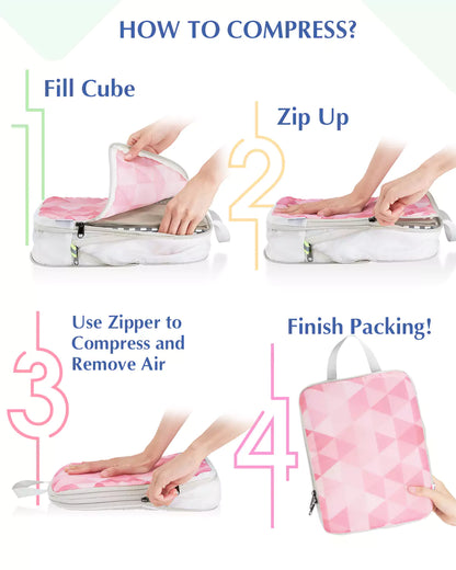 Compress progression of packing cubes