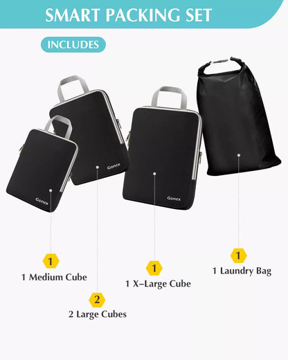 Smart Gonex packing cubes 5 pcs set