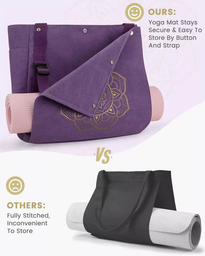 Gonex yoga mat and bag comparison