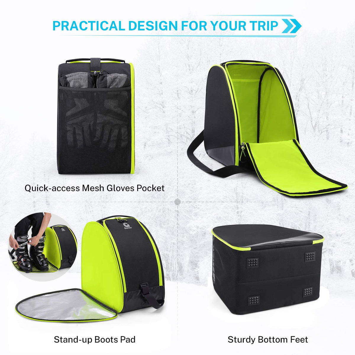 Athletico Padded Ski And Boot Bag Combo - Store & Transport Skis Up To 200 Cm And Boots Up To Size 13 Includes 1 Padded Ski Bag 1 Padded Ski Boot Bag Black Padded Athletico Padded Ski And Boot Bag Combo - Store & Transport Skis Up To 200 Cm And Boots Up To Size 13 Includes 1 Padded Ski Bag 1 Padded Ski Boot Bag Black Padded