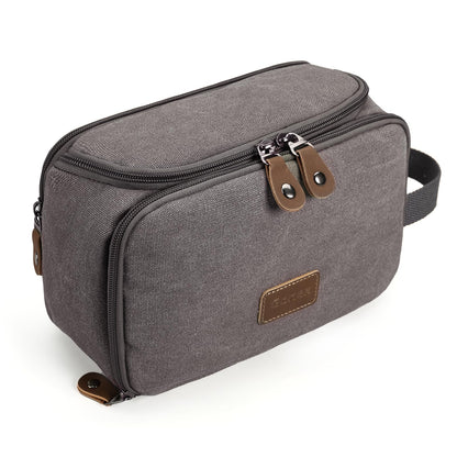 dopp veneto travel toiletry bag Leather VILLAGE Genuine Leather Kit Large with Waterproof Lining, Dual-Zip Design for Men & Women, Organizer for Shaving Pedro Toiletry Bag is the best travel dopp kit for men Alpine Swiss Sedona Toiletry Bag
