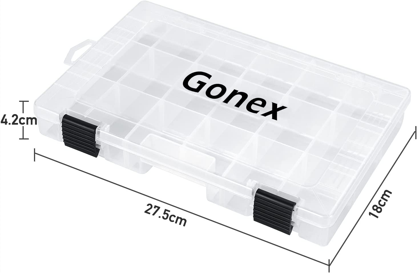 Gonex 3600 Fishing Tackle Boxes with Non-Slip Openings Gonex 3600 Fishing Tackle Boxes with Non-Slip Openings