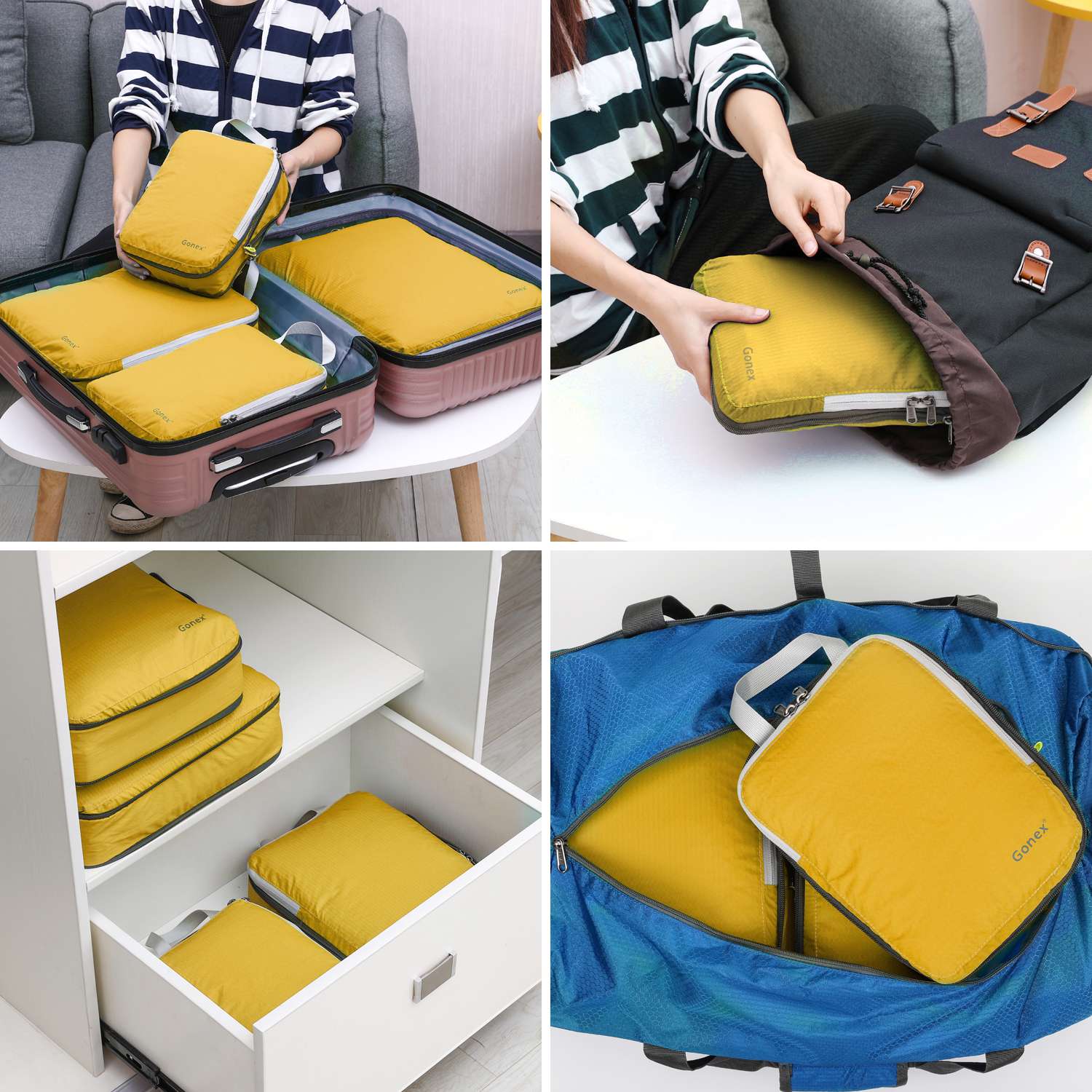 compression packing bags for travel