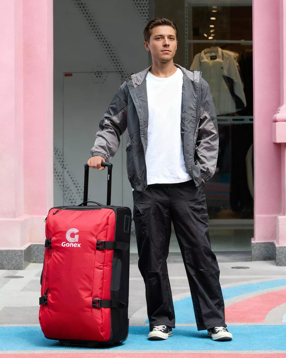 30 liter travel bag duffel rectangular narrow Double Haul 30L Convertible & Tote Inch Split Level Rolling Duffel Gonex 30" Rolling Duffle Bags
