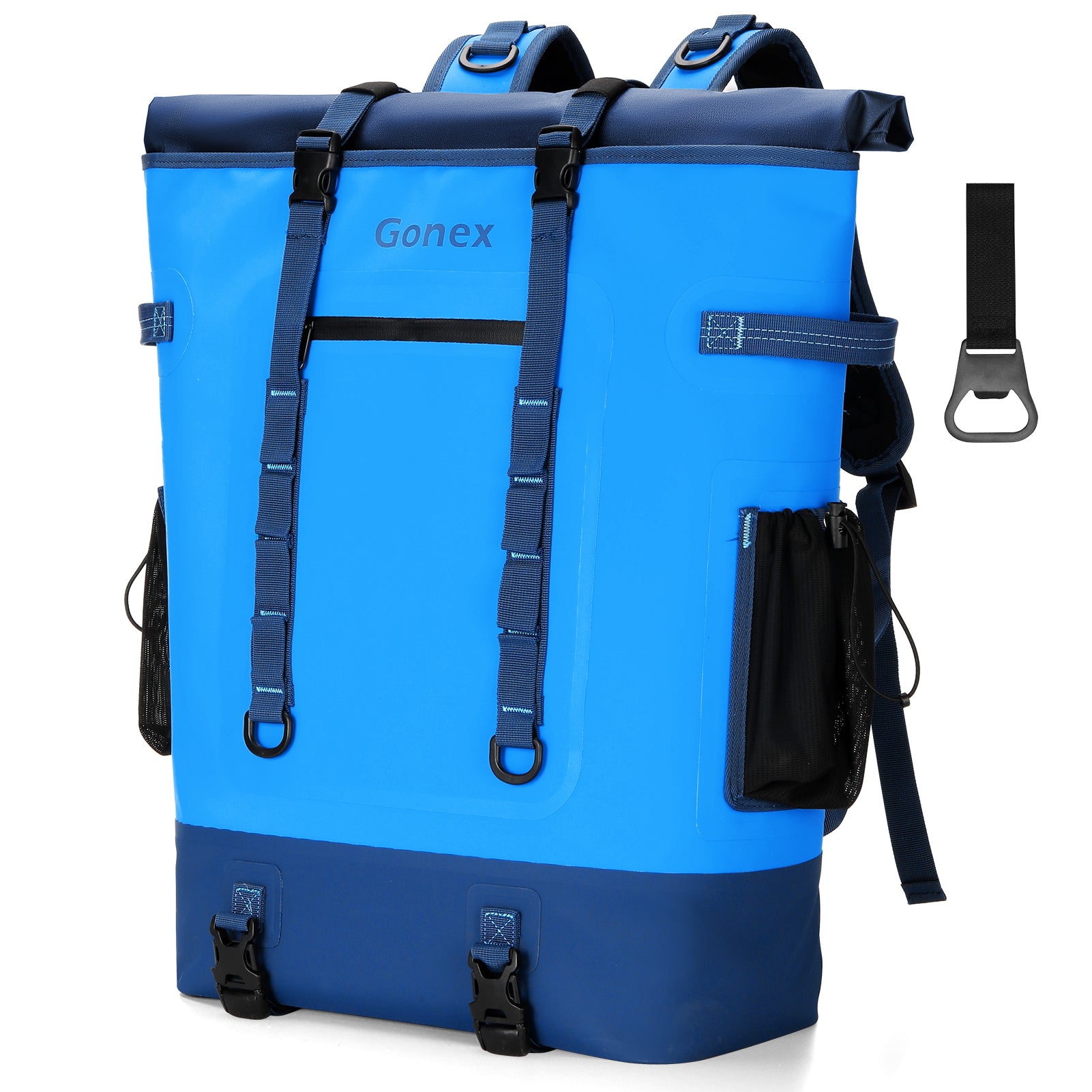 Gonex 40 Can Insulated Cooler Backpack Waterproof Soft Cooler Bag