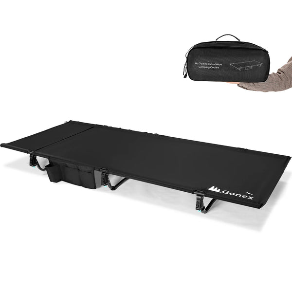 Bonex 31,5 po Lit de camping extra large avec Tunisia
