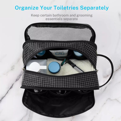 Gonex Checkered Travel Toiletry Bag