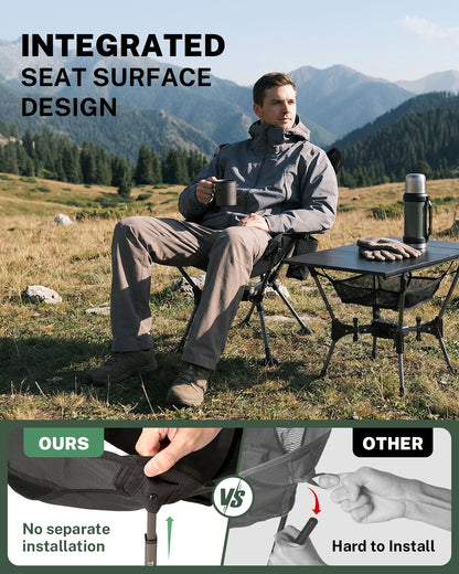 Gonex Lightweight High Back Camping Chair