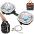 Gonex portable double burner camping stove with carry bag