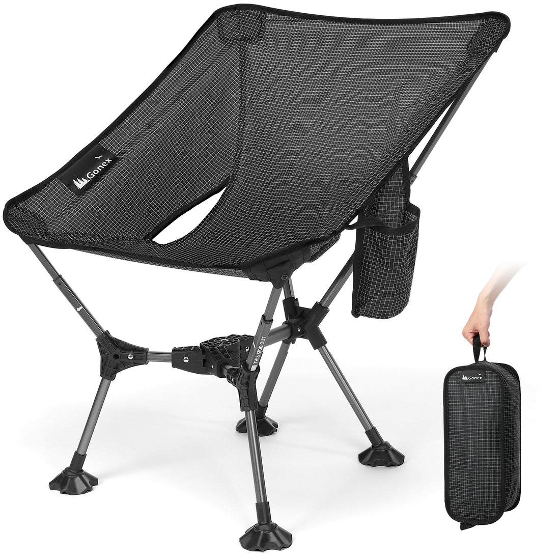Gonex Lightweight High Back Camping Chair