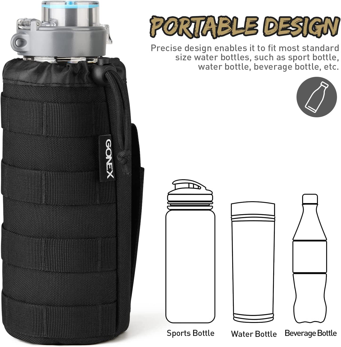 gonex water bottle