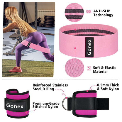 pink barbell pad