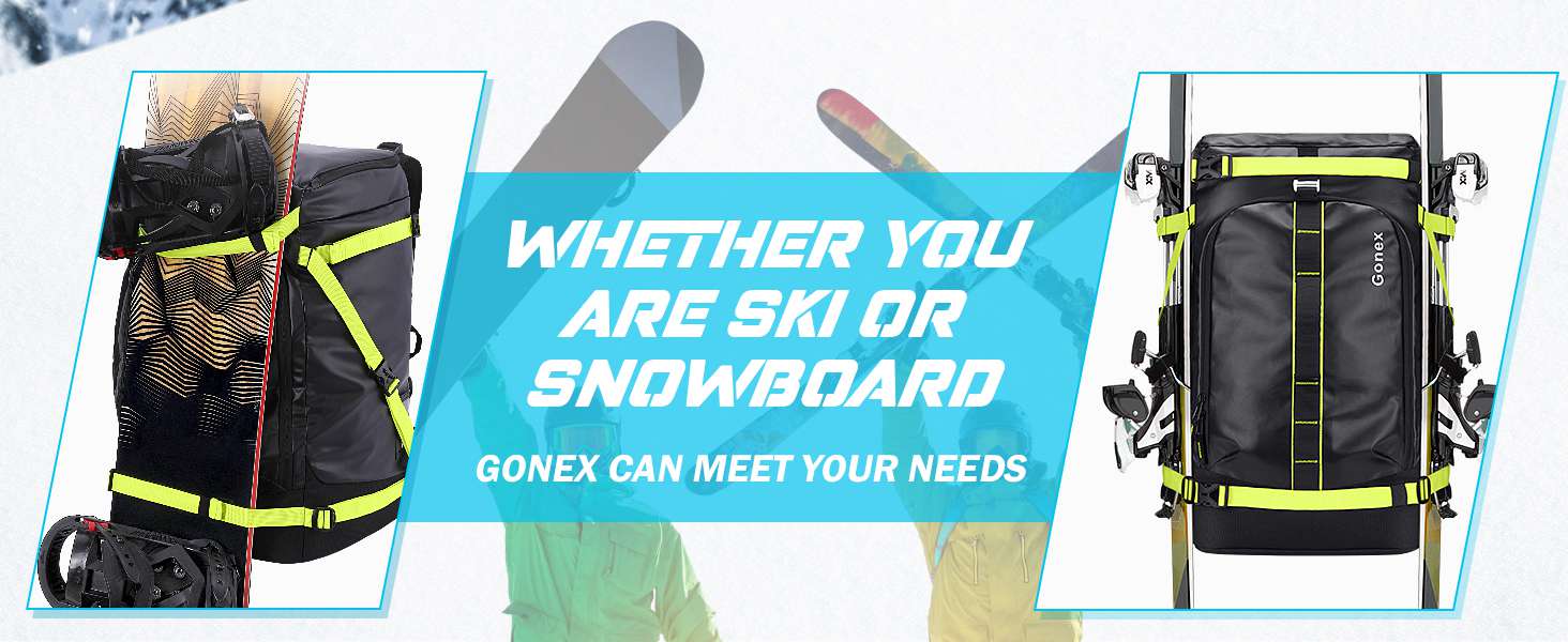 Gonex 50L Ski Boot Bag Backpack