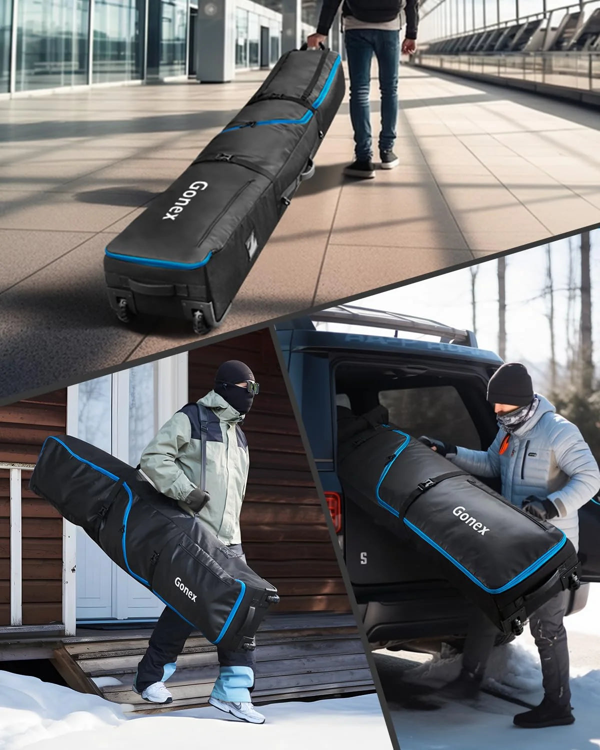 Snowboard travel bag cheap