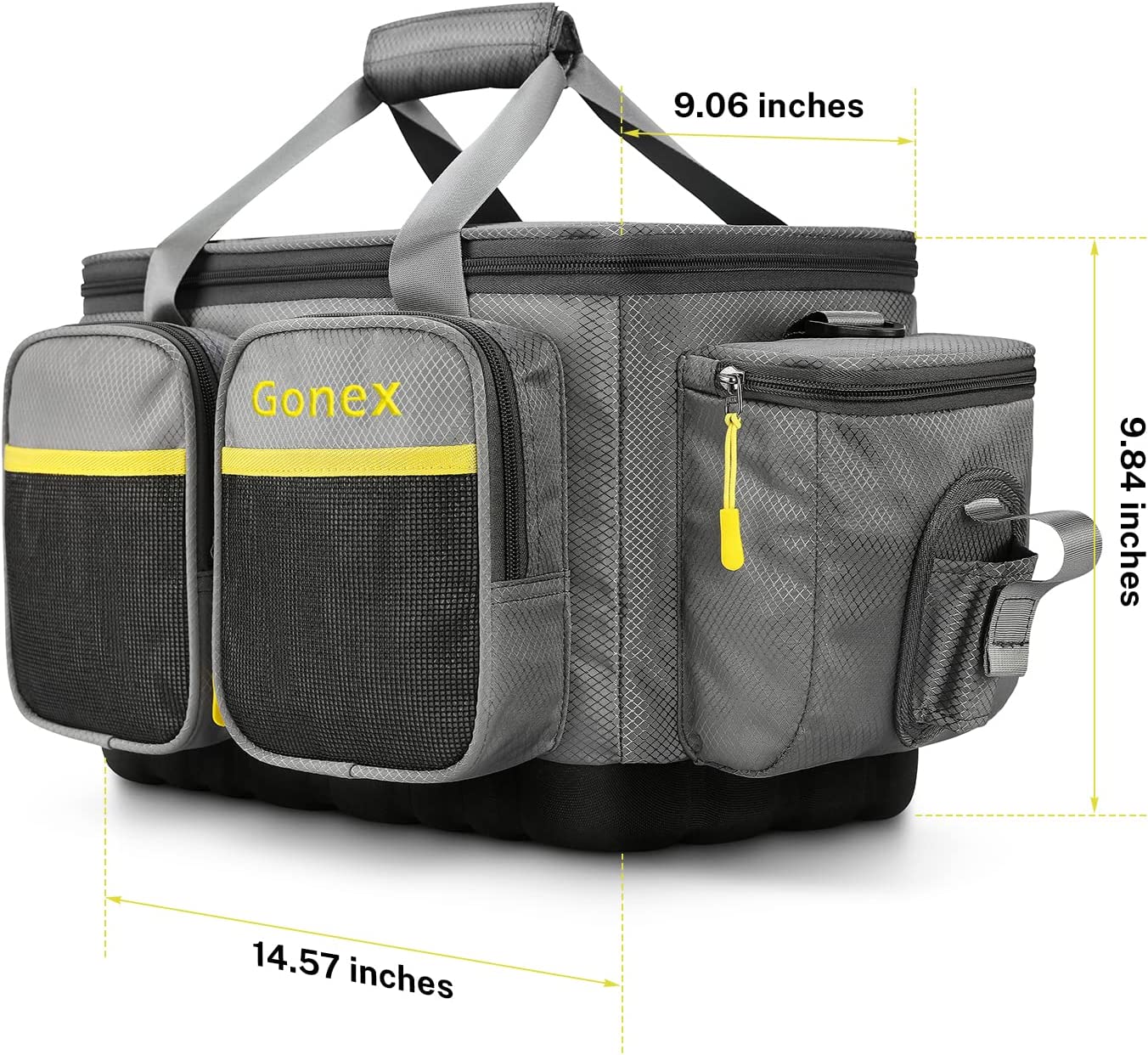 Gonex Sac à Pêche, 25L Sac à Dos de Pêche Stockage Double Epaule, Sac  Multifonctionnel Robuste et Etanche avec 4 Boîtes Double Face pour La Pêche  Camping Randonnée : : Sports et