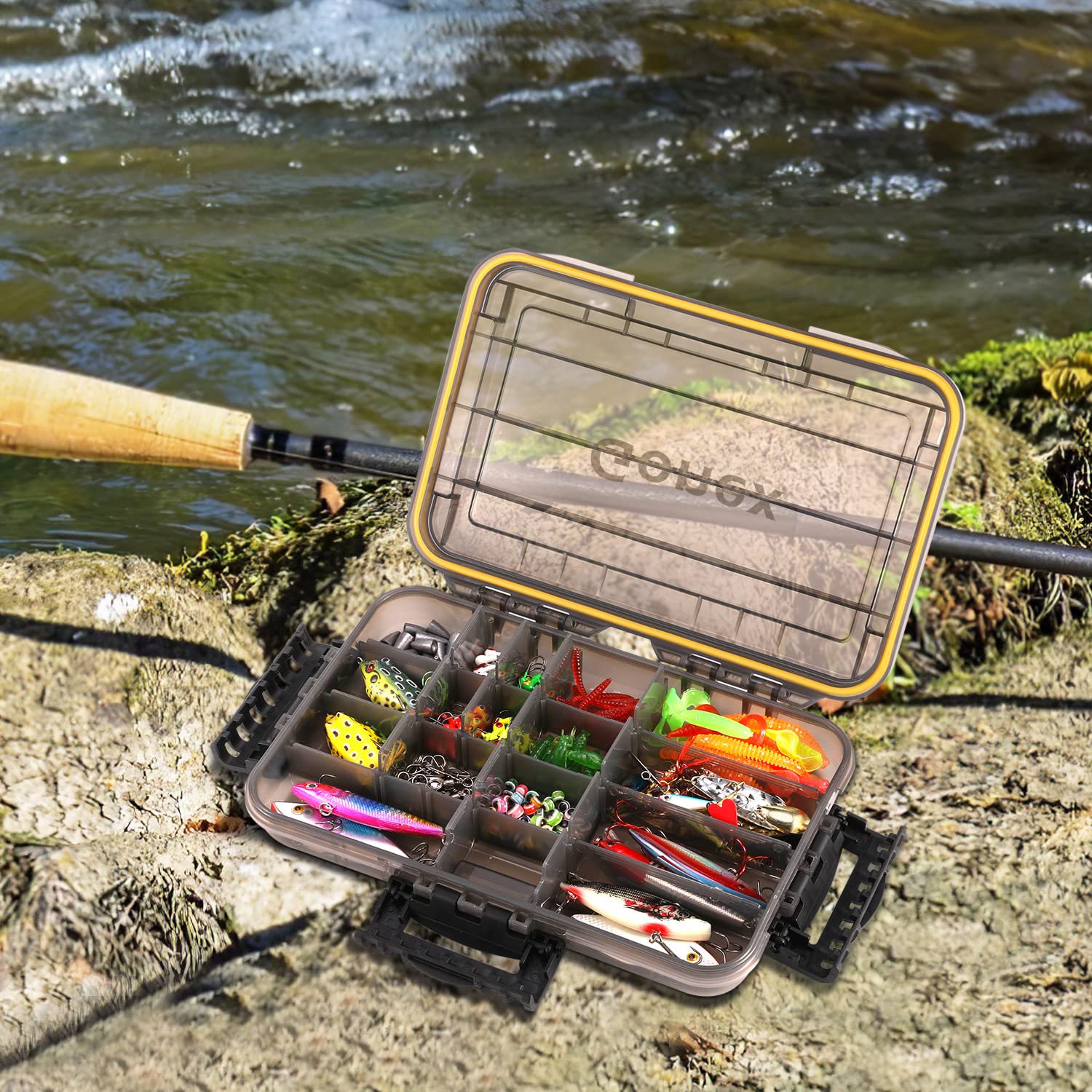 Medium Waterproof Tackle Box – HookAddikt