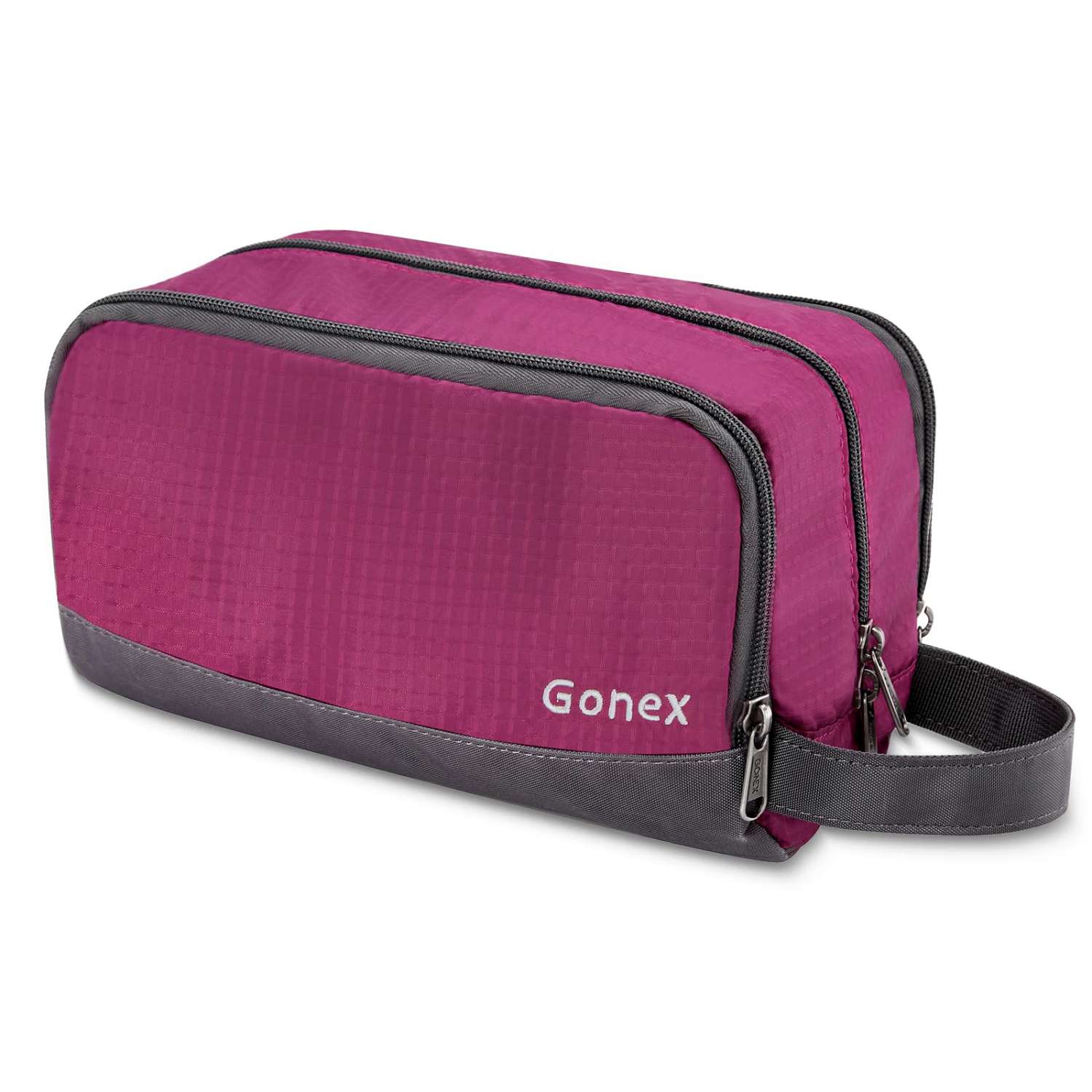 Gonex Nylon Hangable Travel Toiletry Bag for Air Travel